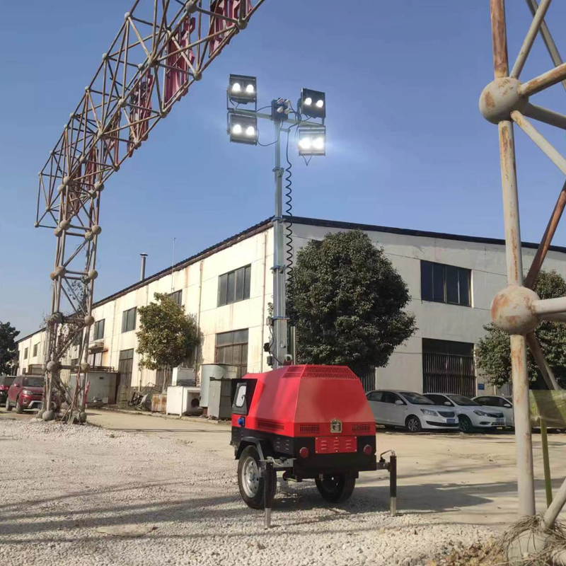 SDBM 7m —4EVA4000 Electric Lift Light Tower