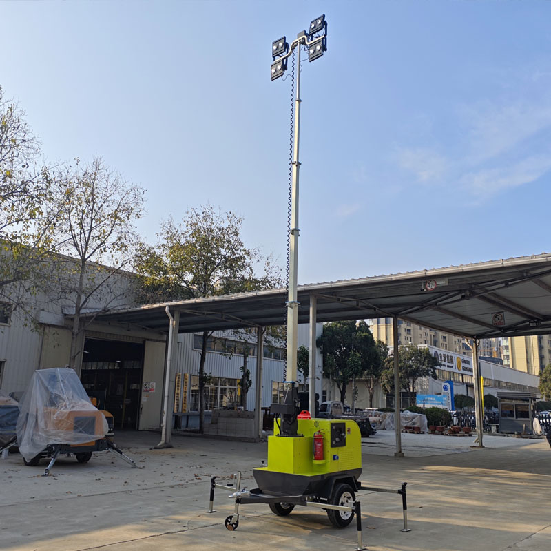 SDBM 9m —4TNVH1600 Electric Lift Light Tower