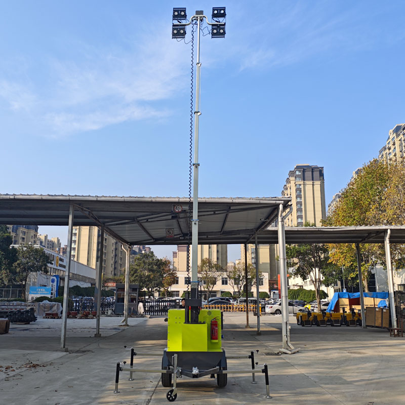 SDBM 9m —4TNVH1600 Electric Lift Light Tower